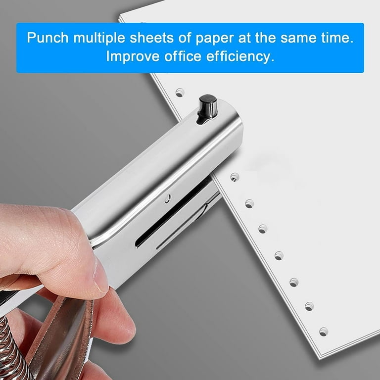 Single Hole Punch, Ticket 1-Hole Puncher- Metal Hole Punchers - One Hole  Puncher Heavy Duty
