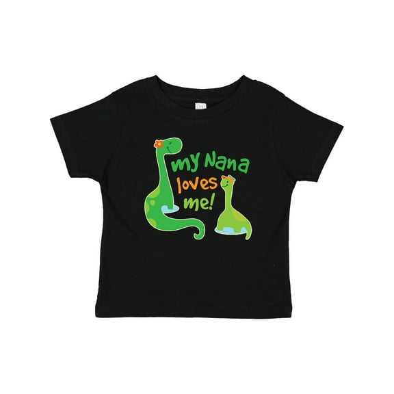 Inktastic My Nana Loves Me Grandson Boys Baby T-Shirt