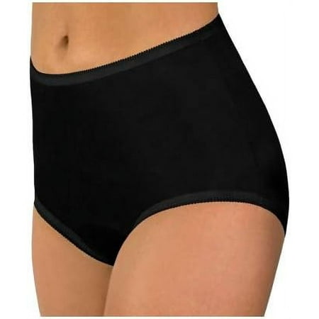 

Brand - Classic Nylon For Women Full Cut High Briefs - Pack Of 3 (New And Improved Fit)