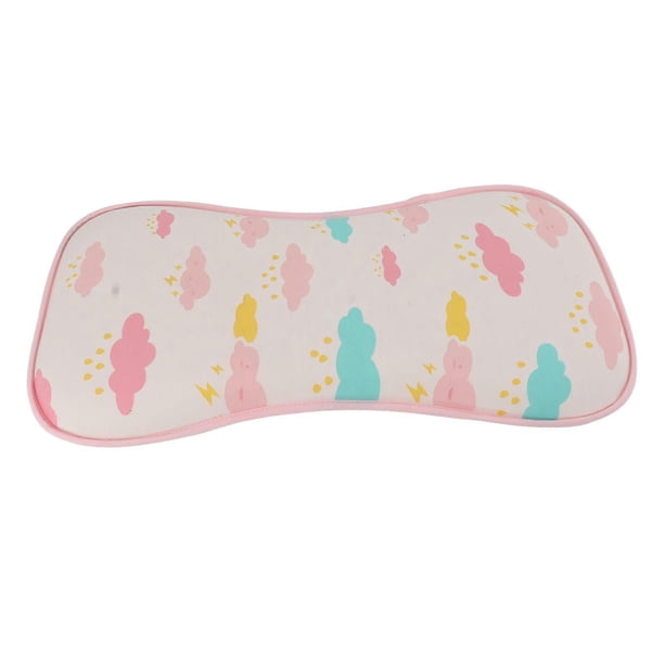 Toddler Head Pillow Slow Recovery Pure Cotton Soft Foam Prevent Flat Head Newborn Pillow for Ages 0 to 4 Type 1