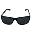 thumbnail image 2 of Timberland Mens Sunglass Shiny Black Rectangle, Plastic Wrap TB7143. 1A, 2 of 6