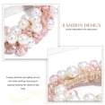 thumbnail image 3 of Pearl Hair Band Elastic Hair Roll Elastic Hair Band Beaded Hair Rope Women'S And Girls' Hair Accessories,Set2, 3 of 5
