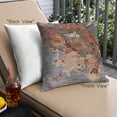 thumbnail image 1 of Ahgly Company Outdoor Square Mid-Century Modern Throw Pillow, 18 inch by 18 inch, 1 of 6