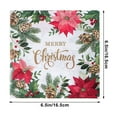 thumbnail image 3 of Christmas Disposable Napkin,20pc Disposable Napkins for Party Christmas Decorations,Merry Christmas Napkins Paper,Christmas Luncheon Dinner Napkin,Holly Napkins for Winter Xmas Party Decorations, 3 of 6