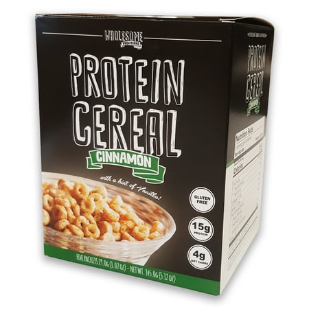Protein Cereal, Low Carb Cereal, High Protein Cereal, 15g Protein, 4g Net Carbs, High Performance Cereal