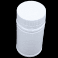 thumbnail image 2 of Plastic Empty Medicine Bottles Pill Tablet Container Holder 12pcs White, 2 of 8
