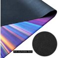thumbnail image 4 of Extended Mouse Pad Large Gaming Mouse Pad- 35.4x15.7x0.12 inch Computer Keyboard Mouse Mat Non-Slip Mousepad Rubber Base and Stitched Edges for Game Players, Office, Study, Rainbow Line Design, 4 of 5