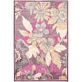 thumbnail image 2 of Safavieh  Paradise Armina Modern Viscose Rug Purple/Fuchisa 3'3" x 5'7" 3' x 5' Indoor Living Room, Bedroom, Dining Room, 2 of 5