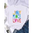 thumbnail image 1 of Camiseta con estampado de feliz navidad para mujer, ropa de vacaciones de los años 90, camisetas de año nuevo, camiseta gráfica, regalo de tendencia, 2025, 1 of 5