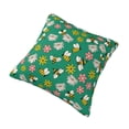 thumbnail image 2 of Rateoe Flying Bees Pattern Throw Pillow Cover Premium Pillow Stuffer Sham Square for Decorative Cushion Bed Couch Sofa(Pillow insert not included), 2 of 8