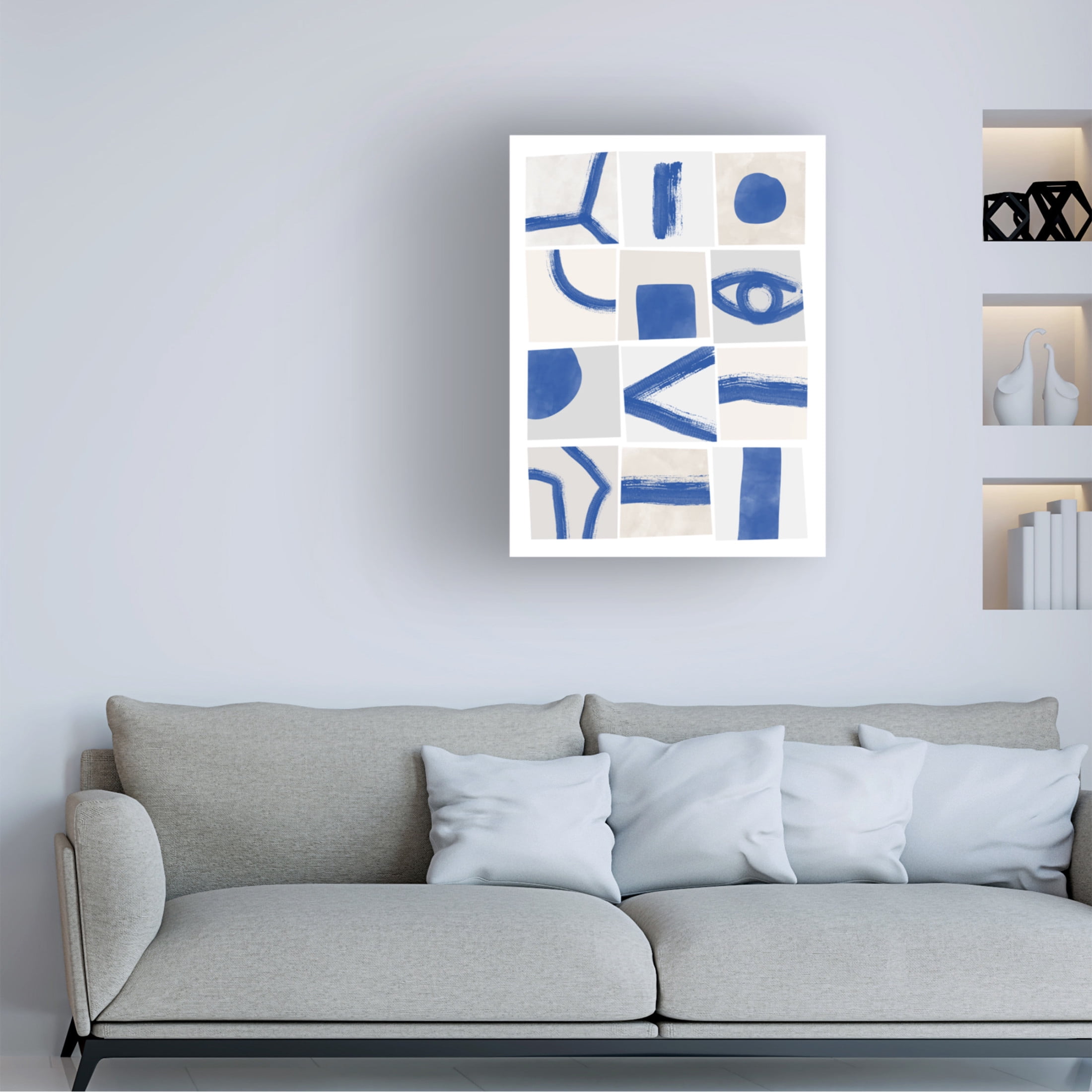 Trademark Fine Art Elena Ristova Indigo24 Canvas Wall Art