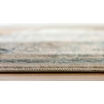 thumbnail image 3 of Unique Loom Paris Collection Pastel Tones Traditional Distressed Blue Area Rug (7' 0 x 10' 0), 3 of 5