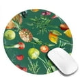 thumbnail image 2 of Disketp Vegan Small Mouse Pad 7.9x7.9 Inches,Washable Round Mousepad For Office Laptop Computer,Non-Slip Rubber Base Mouse Pads For Wireless Mouse, 2 of 8