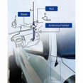 thumbnail image 5 of Antenna Kit Assembly with Antenna Ornament Nut Base Fits for 2005-2015 Replaces 886300-04070, 5 of 5