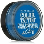 Maybelline New York Eye Studio Color Tattoo Pure Pigments Loose Powder Shadow, 10 Brash Blue, 0.05 Oz.