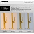 thumbnail image 5 of Karran Usa KKF730SFGG Brynford 1.8 GPM Single Hole Pull Down Kitchen Faucet - Spot-Free, 5 of 7