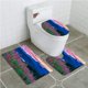 thumbnail image 1 of ABPHQTO Flores silvestres en Gore Range Juego de alfombras de baño de 3 piezas Alfombra de baño Alfombra de contorno y tapa de inodoro, 1 of 2