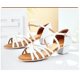 thumbnail image 1 of Zapatos de suela blanda, zapatos de baile para niña, zapatos de tacón bajo para mujer, zapatos de baile latino, zapatos de baile profesionales para mujer, talla 24-40, 1 of 5