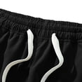 thumbnail image 5 of WRKEKC Mens Cargo Pants Wide Straight Leg Multi Pockets Functional Casual Trousers Drawstring Elastic Waist Loose Fit, 5 of 8