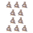 thumbnail image 2 of Moyic Bolsa con cordón para dulces, fiesta, boda, celebración, juguetes, galletas, aperitivos, regalos, paquete, bolsa, niños, champán champán 10piezas, 2 of 6