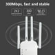 thumbnail image 4 of Amplificador de señal extensor WiFi | Repetidor de Internet inalámbrico 2.4GHz IEEE802.11b/g/n | Cobertura de largo alcance | Puerto Ethernet | Configuración de WPS | 300Mbps | Compatibilidad, 4 of 8
