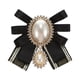 thumbnail image 1 of Pearl Bowknot Broche Bow Pie ​​Bowknot delicado Bowknot Pechuga Lady Accesorios de ropa, 1 of 5
