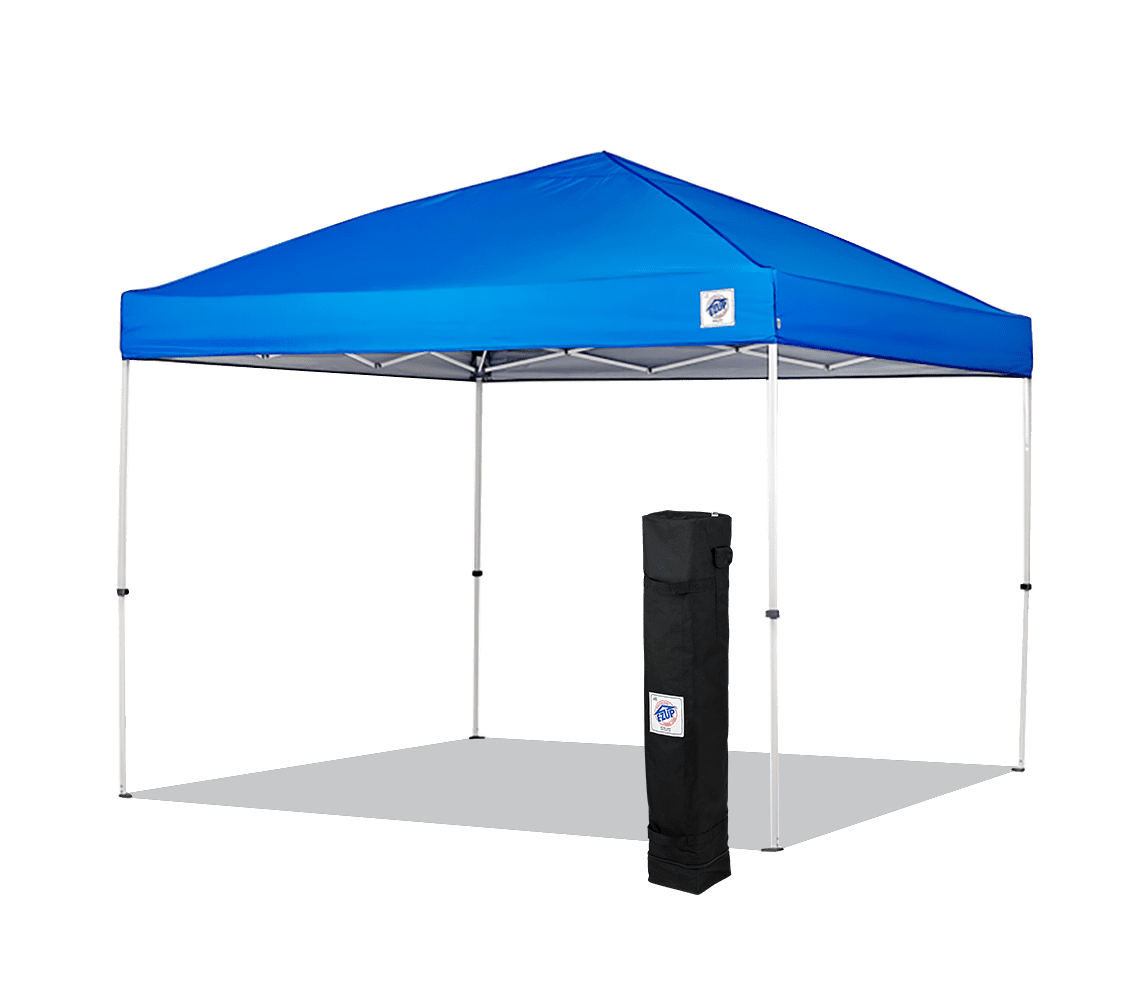 E-Z UP Pyramid 10 x 10ft Canopy Instant Shelter Easy Up Splash Aqua 