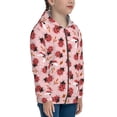 thumbnail image 5 of Kdxio Cute Ladybugs 1 Pattern Kids Boys Girls Zip Up Hoodie 3D Printed Hooded Sweatshirt Hoody Coat with Pocket 7-12 Y-Medium, 5 of 6