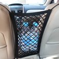 thumbnail image 2 of Seat Storage-Multifunction Double Layer Seating Side Storage Net Bag Car Sundries Pocket Organizer Holder, 2 of 7
