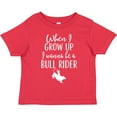 thumbnail image 3 of Inktastic Future Bull Rider Rodeo Boys Toddler T-Shirt, 3 of 5