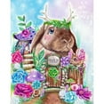 thumbnail image 3 of Jackalope Junction Garden 20x24 Black Modern Framed Museum Art Print Titled - Sheena Pike Art And Illustration, 3 of 5