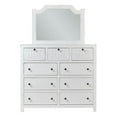 thumbnail image 2 of Progressive Furniture Elmhurst Wood Drawer Dresser & Mirror in Cotton White, 2 of 5