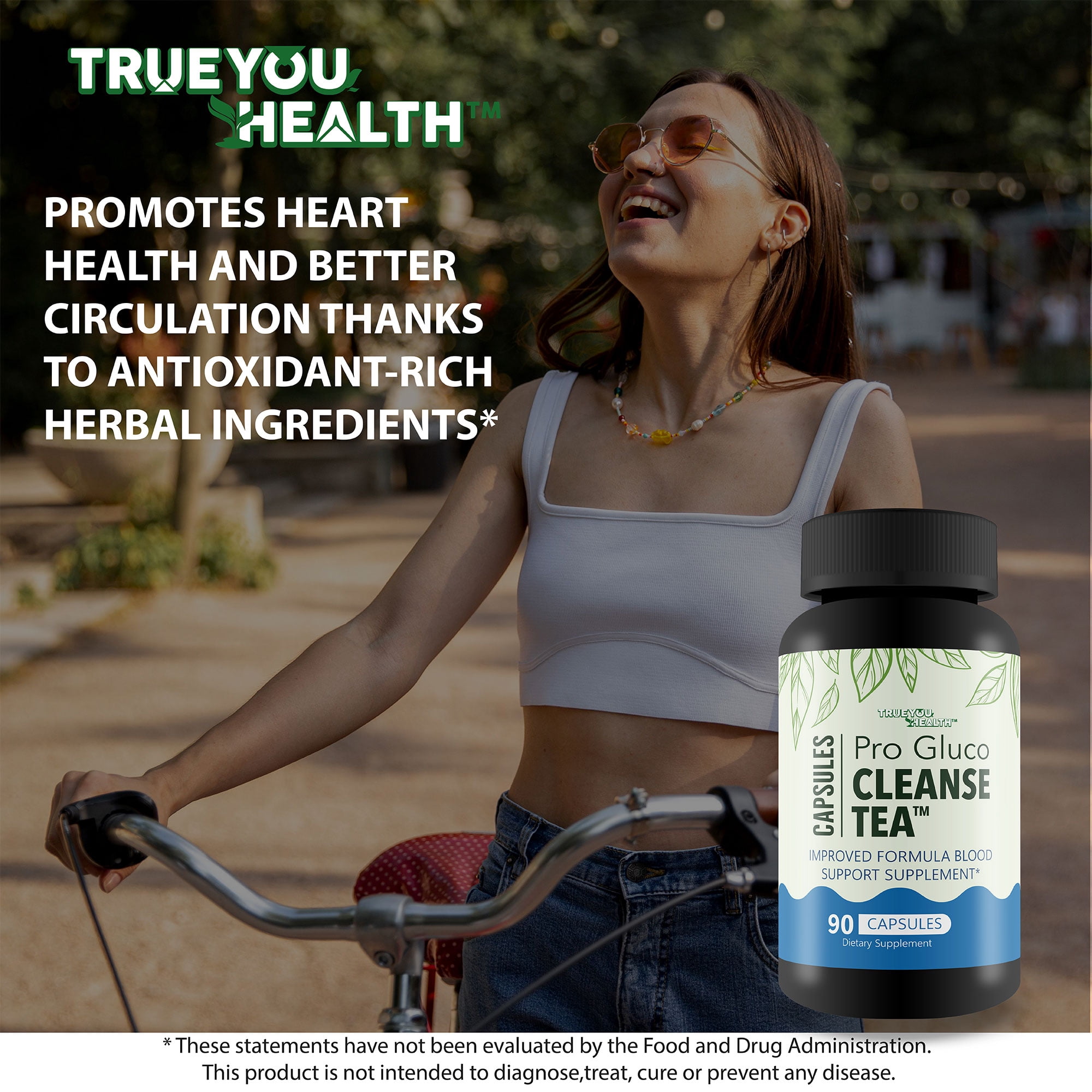 Pro Gluc Cleanse Tea Capsules - Our Best Blood Cleanse Detox - Overall Health Blood Health Blood Support Supplement - Blood Balance Supplement for Blood Boost Blood Flow Support - Blood Support Pills