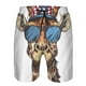 thumbnail image 3 of Fotbe American Giraffe Style Trajes de Baño Estampados para Hombre, Shorts de Verano de Secado Rápido, Ropa de Playa, Bañadores-3X-Large, 3 of 6