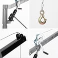 thumbnail image 5 of Truck Crane Hoist 1000 lbs Capacity, Truck Jib Crane Hoist Crane Hitch Mount with Four Boom Capacities of 500 lbs, 600 lbs, 700lbs & 1000 lbs, for Lifting Goods, 5 of 7