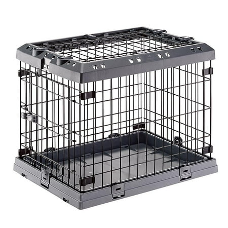 UPC: 0798549185660 | Superior Hybrid ECO Dog Crate and Playpen  24-inch Dog Crate  Gray