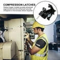 thumbnail image 4 of Compression Latch Adjustable Flush Lever Lock Hand Operated Actuation Lock, 4 of 8