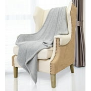 Throws For Couch Cable Knit Sherpa Furry Throw Blanket Reversible Super Soft Plush Fuzzy Fleece For Bed