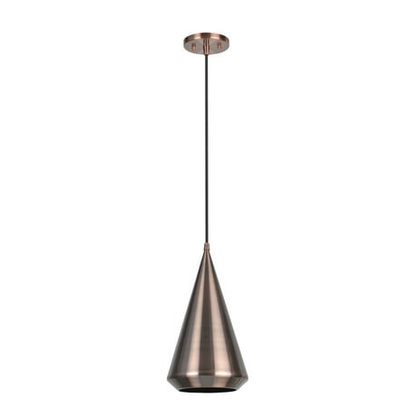- Aspen Creative 61085, One-Light Hanging Mini Pendant Ceiling Light, 8 3/4