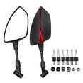 thumbnail image 2 of S SERENABLE Rétroviseurs de Moto Professionnels Remplace Directement pour Niu avec Rouge, 2 of 9
