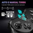 thumbnail image 3 of Switch Controllers，Wireless Pro Controller for Switch/Switch Lite/Switch OLED, Switch Remote Gamepad with Joystick, Adjustable Turbo Vibration with Programmable Function, 3 of 11