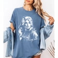 thumbnail image 4 of Country Music Legend Graphic Tee Vintage Country Music Legend Portrait Vintage Style Graphic Shirt Oversized Band T-shirt, 4 of 9