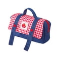 thumbnail image 2 of Cute Apples Denim Pencil Case Large Capacity Handheld Dirt-Resistant Stationery Bag, 2 of 5