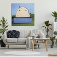 thumbnail image 2 of Stupell Industries White Barn Farmland Landscape Landscape Painting Gallery Wrapped Canvas Print Wall Art, 2 of 7