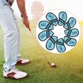 thumbnail image 4 of 9x Durable Golf Iron Headcover Accesorios Cuero 4-9,P,S,t Transport Protect Se adapta a todas las marcas Funda protectora numerada Club Head Covers Azul Zulema Cubiertas de hierro de golf, 4 of 8
