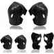 thumbnail image 1 of Juego de 6 piezas de equipo de protección para niños, rodilleras para niños, coderas, muñequeras, equipo de seguridad para niños pequeños, patinaje, ciclismo, bicicleta, patinaje, scooter, monopatín, deportes al aire libre, negro S brillar Electrónica, 1 of 5