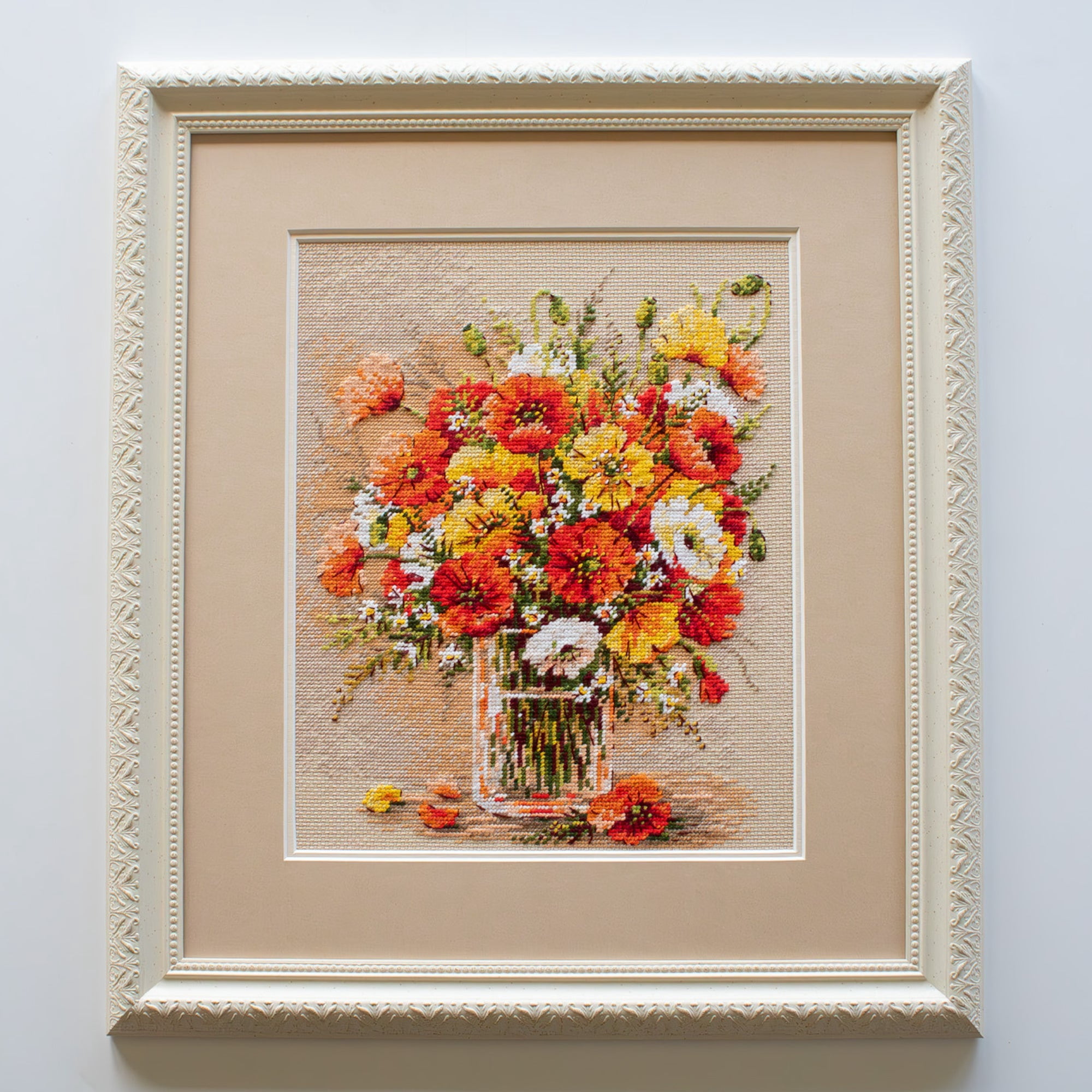 Field Poppies R2306 Counted Cross Stitch Kit