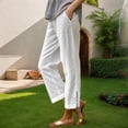 thumbnail image 2 of Pantalones casuales de pierna recta para mujer: cómodos pantalones para el día a día, las vacaciones y el senderismo, 2 of 8