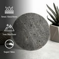 thumbnail image 5 of Little eXtra Marble Coasters Sets of 12- Grey Marble Stone Round Coasters for Table- Vintage and Handmade- Luxury Aesthetic Modern Coaster for Kitchen and Dining(10 X 10 X 0.6 Cm), 5 of 10