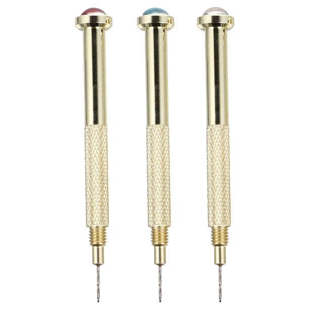 EeaseMX Broca de metal para uñas, 3 unidades, para colgar, joya, accesorio para decoración de uñas